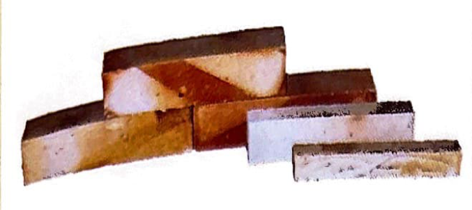 Briques normales et plaquettes réfractaires